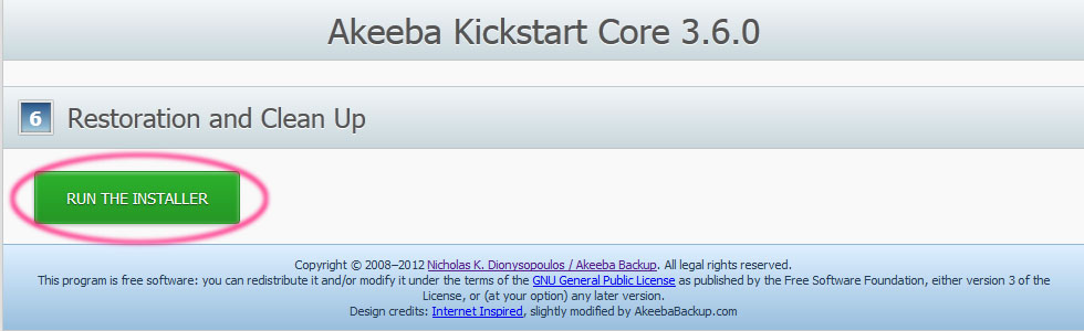 Akeeba Kickstart 7